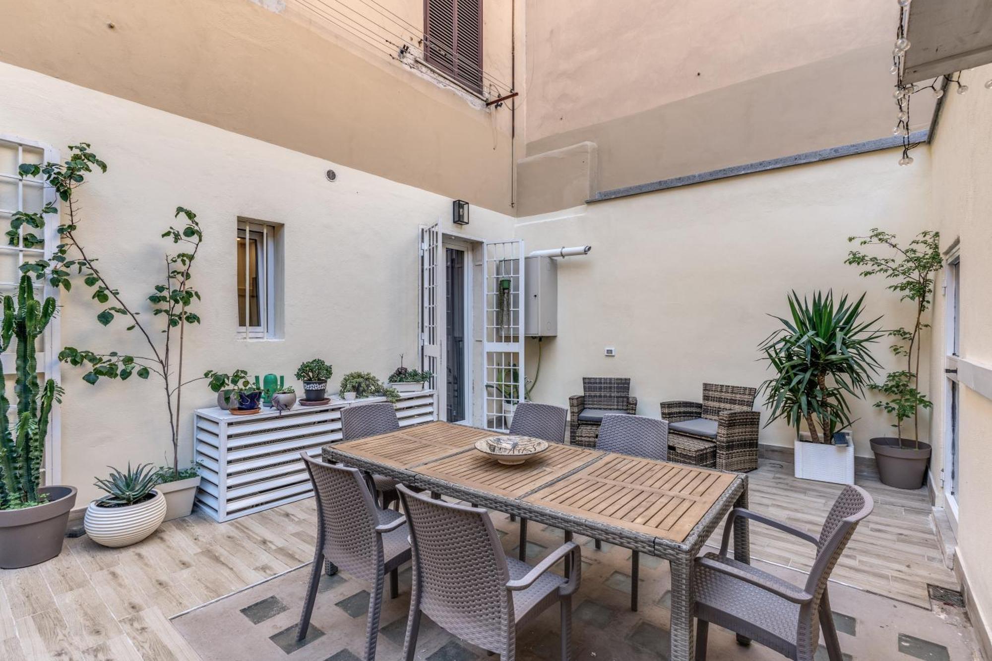 Nala Luxury Apartment With Terrace Rom Exterior foto